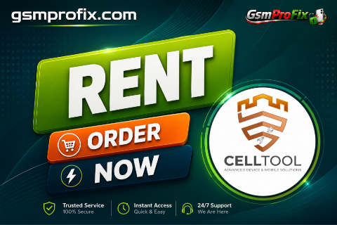 CELLTOOL Samsung Tool KG Rent – 12 Hours