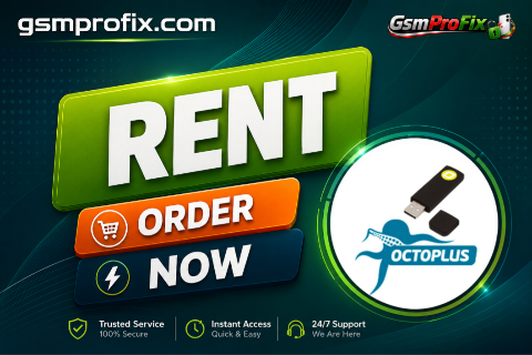 Octoplus FRP Dongle Rent 60 Minutes