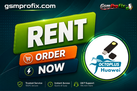 Octoplus Huawei Tool Dongle Rent [60 Minutes] |